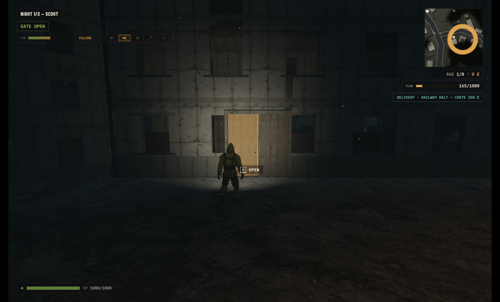 Opening a door in the dead zone